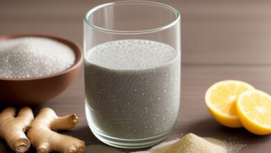 The ultimate morning detox: chia seeds with ginger water for weight loss, energy, and better digestion