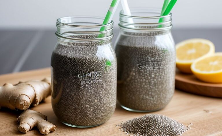 How to make ginger chia seed water: the ultimate recipe for health and wellness